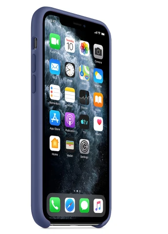 Чохол Silicone Case without Logo (AA) для Apple iPhone XS Max (6.5 ') Синій / Aqua Blue (is_00000032492_10) Epik (229726002)
