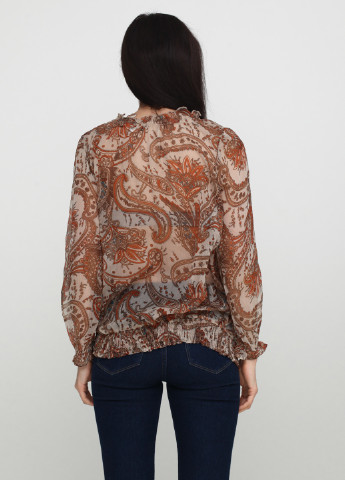 Світло-коричнева демісезонна блуза Asos