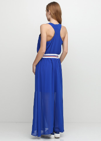 Синее кэжуал платье Silvian Heach однотонное