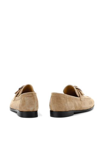 Le'BERDES Туфлі лофери бежевий з натуральна замша, україна — демісезон (322088018)