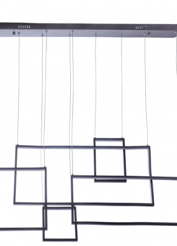 Светильник потолочный подвесной светодиодный современный BL-551S/120W WW BK Brille (253893710)