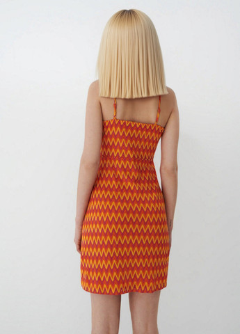 Летний женский сарафан Mohito с геометрическим узором