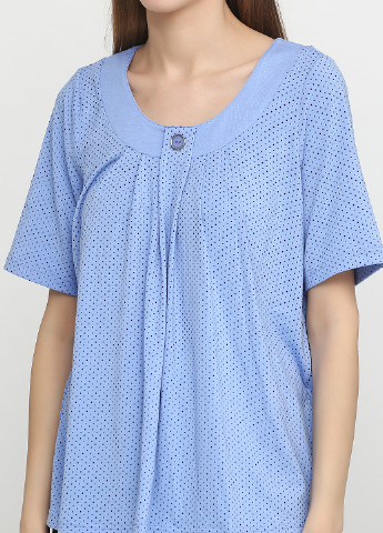 Голубая летняя блуза Micha