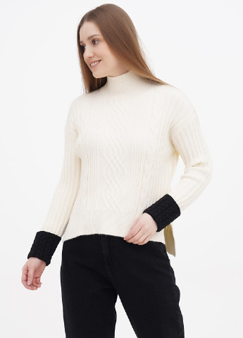 Білий демісезонний светр Evona