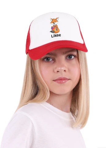 Кепка Тракер дитяча Лайк Лисичка (Likee Fox) (33404-1033) MobiPrint (220824524)