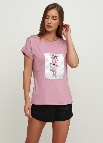Рожева всесезон футболка Fleri