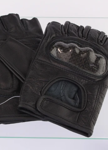 Рукавички шкіряні безпалі з карбоновим захистом (AL3011_ М) розмір M All State Leather (256365451)