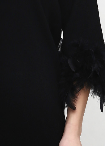 Чорна кежуал сукня Beauty Women однотонна