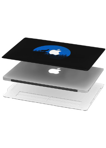 Чохол пластиковий для Apple MacBook Pro Retina 15 A1398 Вовк (Wolf) (6353-2142) MobiPrint (218539601)