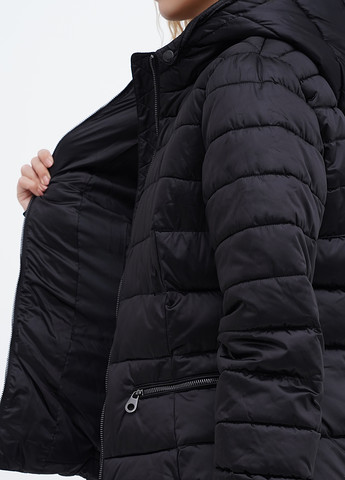 Черная демисезонная куртка H&M