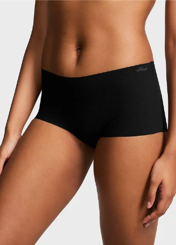 Чорний демісезонний комплект (топ, трусики) Victoria's Secret
