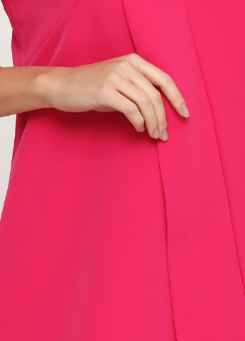 Розовое кэжуал платье NUMERO 28 однотонное