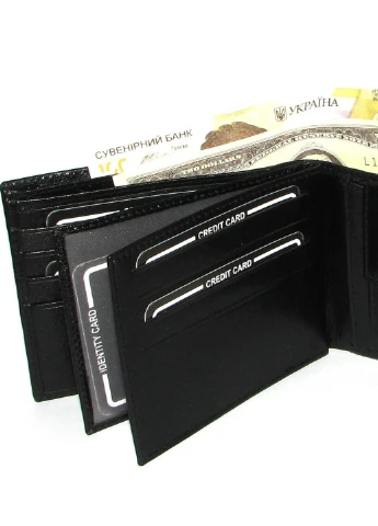 Кошелек мужской PW-012L-BTU BLACK PIERRE ANDREUS (253933507)