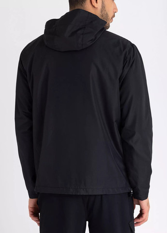 Черная демисезонная ветровка U.S. Polo Assn.