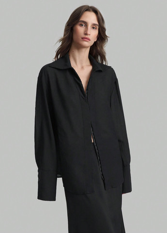 Чорна блуза SHEIN