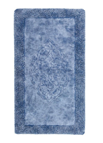 Килимок у ванну Tiffany AR-A107215-Blue 120х70 см блакитний Arya (253628916)