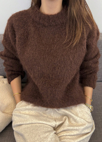 Коричневий демісезонний джемпер джемпер SHEIN