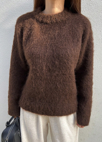 Коричневий демісезонний джемпер джемпер SHEIN