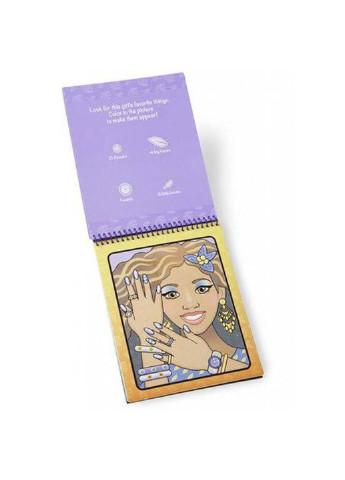 Набір для творчості Чарівне водне розмальовка Макіяж та манікюр (MD19416) Melissa&Doug (249597566)