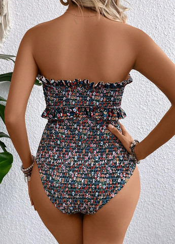 Комбинированный летний купальник для беременных (лиф, трусики) раздельный SHEIN