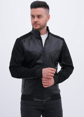 Черная демисезонная куртка Trend Collection