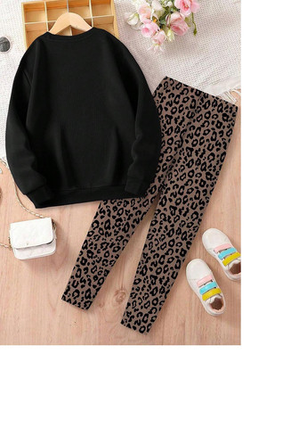 Комбінований демісезонний комплект (світшоти, легінси) SHEIN