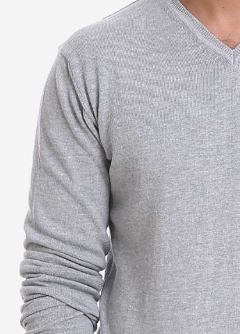 Світло-сірий демісезонний пуловер пуловер Яavin