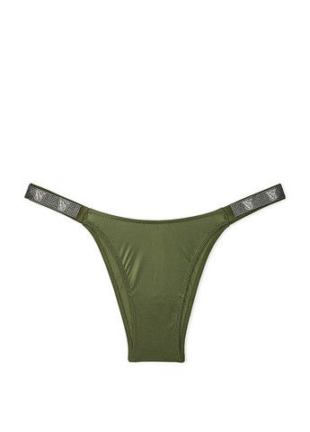 Темно-зеленый демисезонный комплект (бюстгальтер, трусики) Victoria's Secret