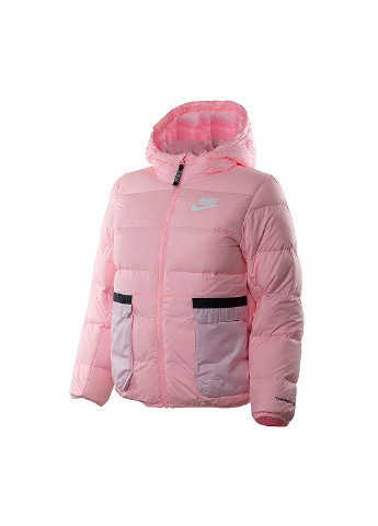 Розовая зимняя куртка u nsw tf dwnfl jkt Nike