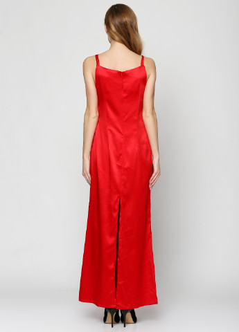 Красное коктейльное платье Ut однотонное