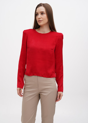 Красная демисезонная блуза NA-KD