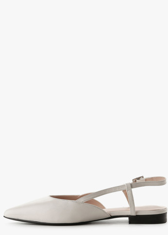 Le'BERDES Туфли слингбеки молочный з натуральная кожа, украина — лето (293152930)
