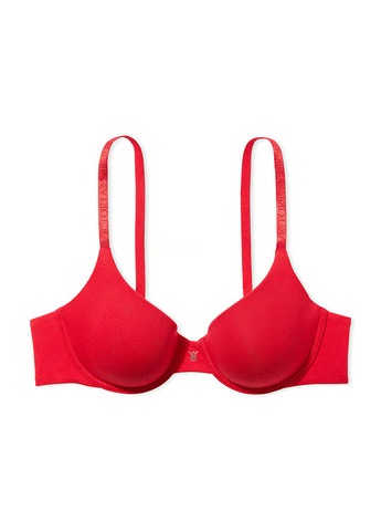 Червоний демісезонний комплект (бюстгалтер, трусики) Victoria's Secret