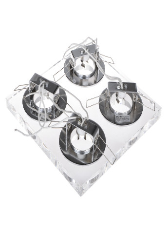 HDL-G141/4 CL Crystal светильник точечный декоративный Brille (185914144)