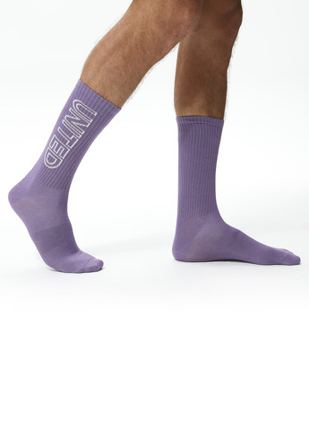 Комбинированные носки (3 пары) UNITED4 надписи (329148624)