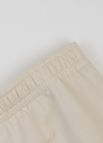 Світло-бежевий демісезонний комплект (світшот, штани, пов'язка) dexter's