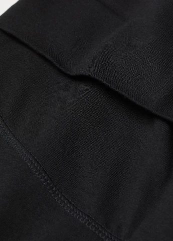 Черные демисезонные леггинсы для беременных H&M