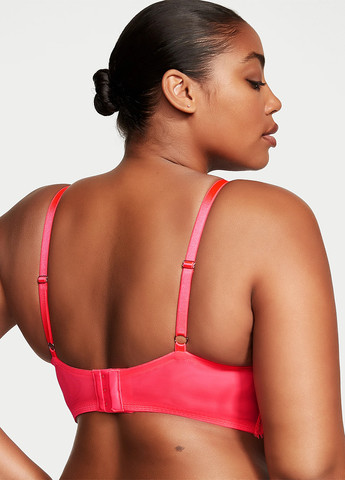 Рожевий демісезонний комплект білизни (бюстгальтер, трусики) Victoria's Secret