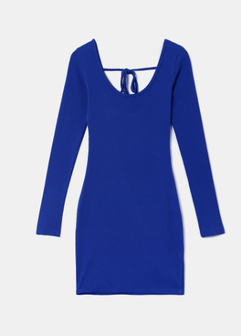 Синее кэжуал платье Tally Weijl однотонное