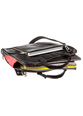 Мужская кожаная сумка для ноутбука 38х28х2 см Shvigel (252134061)