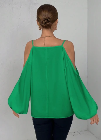 Зелена блуза SHEIN