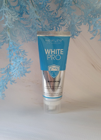 Зубна паста відбілююча WHITE PRO 75 ml New LIFE (252385338)