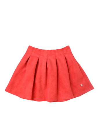 Красная кэжуал однотонная юбка Stefania мини