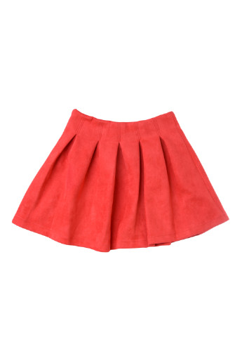 Красная кэжуал однотонная юбка Stefania мини