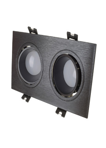 Светильник точечный HDL-DT 95/2 GU5.3 BK Brille (242747010)