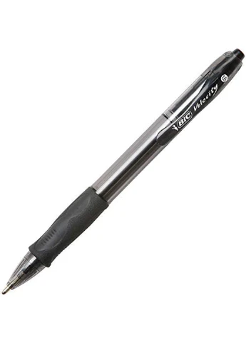 Набір кулькових ручок 12 шт. автоматичних Atlantis Velocity Bold, 1,6 мм Чорна (VLGB11-Blk) Bic (255254772)