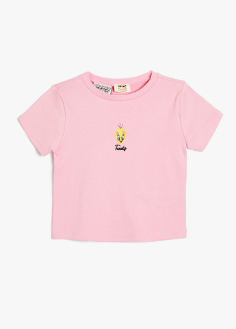 Рожева літня футболка KOTON