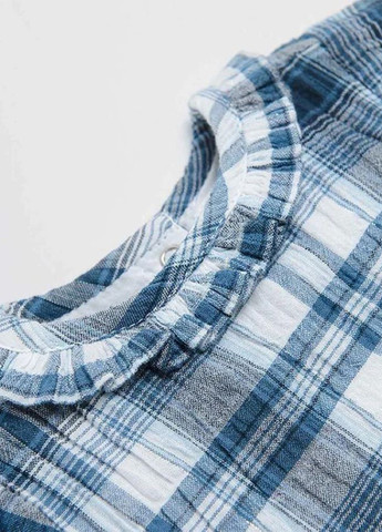 Комбинированная в клетку блузка Cool Club демисезонная