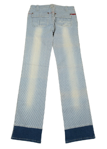 Светло-голубые демисезонные клеш джинсы Replay & Sons