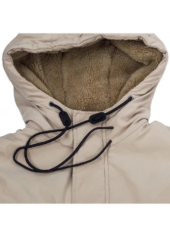 Бежева зимня пальто Jack & Jones